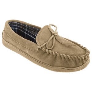 Sleepers Mens Adie Real Suede Moccasin /Loafer Slip-on Slippers /Indoor Footwear